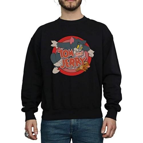 Tom And Jerry Tom en Jerry Klassiek Catch-sweatshirt voor heren