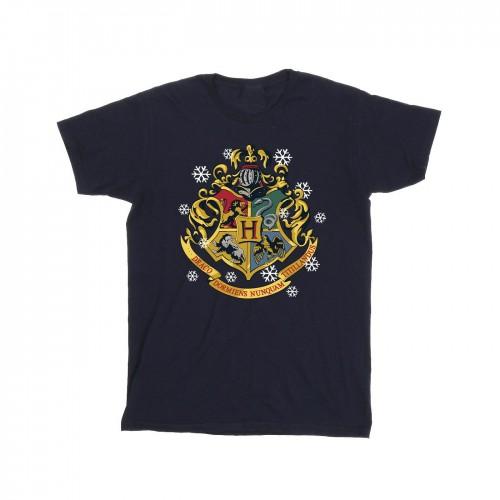 Harry Potter Katoenen T-shirt met kerstembleem van  voor meisjes