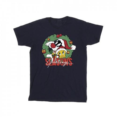 Looney Tunes jongens seizoenen groeten T-shirt
