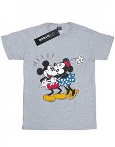Disney jongens Mickey Mouse Mickey en Minnie Kiss T-shirt