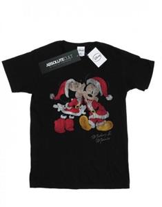 Disney jongens Mickey en Minnie kerstkus T-shirt