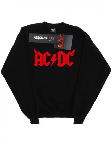 AC/DC katoenen sweatshirt met hoorns voor heren