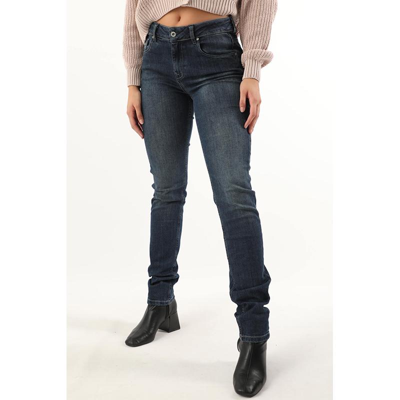 Banny Jeans Kadın Orta Bel Jean Pantolon Lacivert