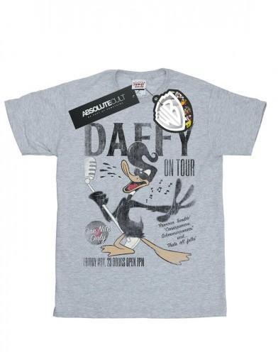 Looney Tunes meisjes Daffy Duck Concert katoenen T-shirt