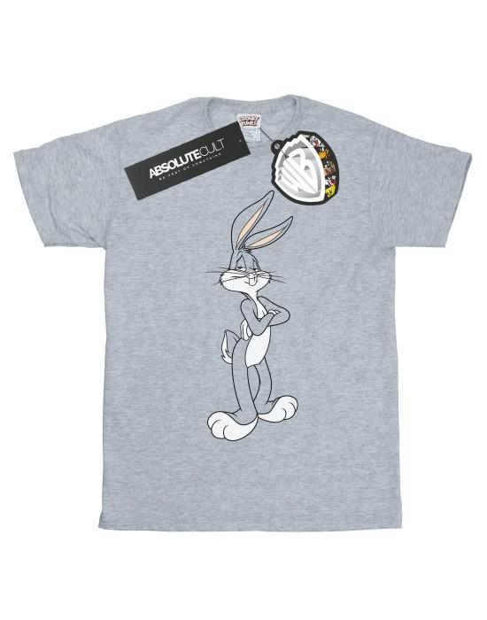 Looney Tunes meisjes Bugs Bunny gekruiste armen katoenen T-shirt