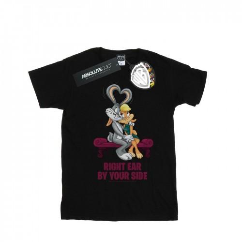 Looney Tunes Girls Bugs en Lola Valentine's knuffelkatoenen T-shirt