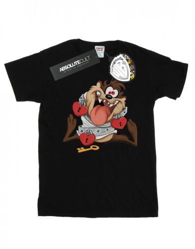 Looney Tunes Girls Taz Valentijnsdag Madly In Love katoenen T-shirt