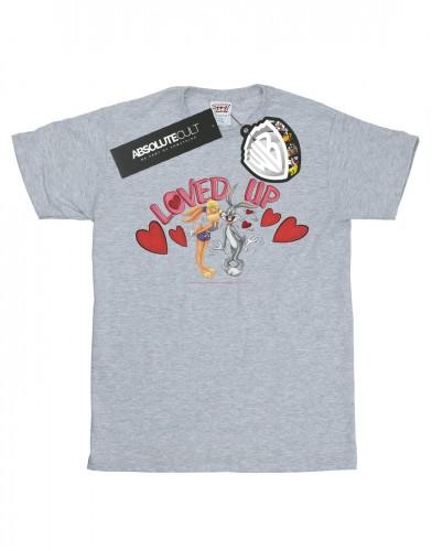 Looney Tunes Girls Bugs Bunny en Lola Valentijnsdag Loved Up katoenen T-shirt