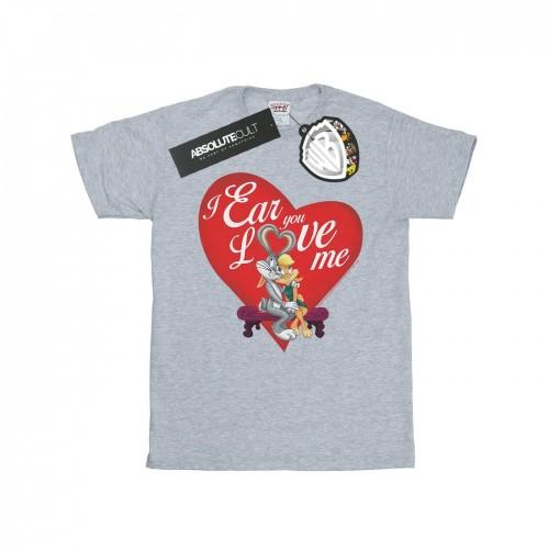 Looney Tunes Girls Bugs Bunny en Lola Valentijnsdag Love Me katoenen T-shirt