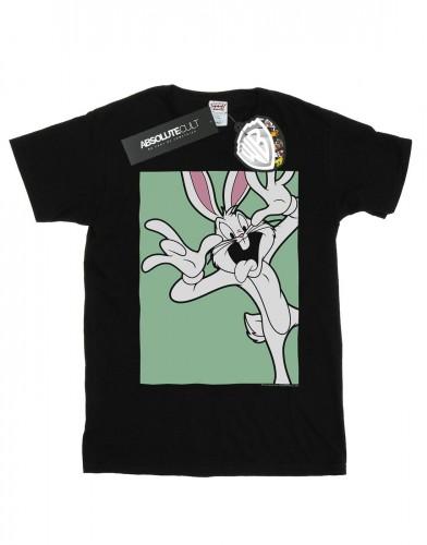 Looney Tunes meisjes Bugs Bunny grappig gezicht katoenen T-shirt