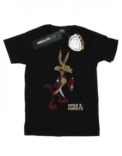 Looney Tunes meisjes Wile E Coyote noodlijdende katoenen T-shirt