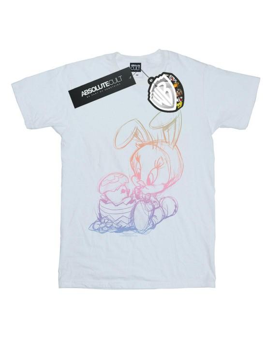 Looney Tunes Katoenen T-shirt van  Tweety Pie Easter Egg Sketch voor meisjes