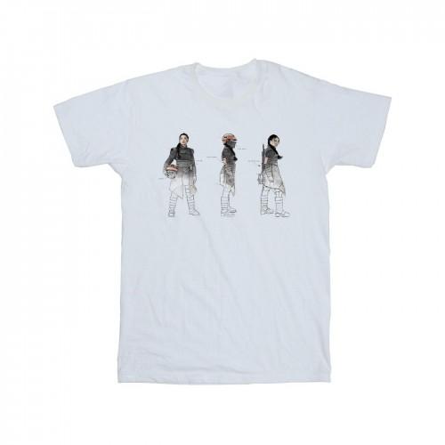 Star Wars Boys het boek van Boba Fett Fennec Painted Concept T-shirt
