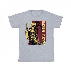 Star Wars jongens het boek van Boba Fett westerse stijl T-shirt