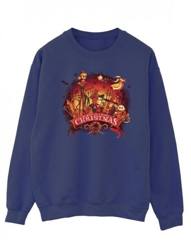 Disney Heren The Nightmare Before Christmas Scary Christmas katoenen sweatshirt