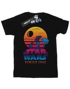 Star Wars Rogue One Logo Sunset T-shirt voor jongens