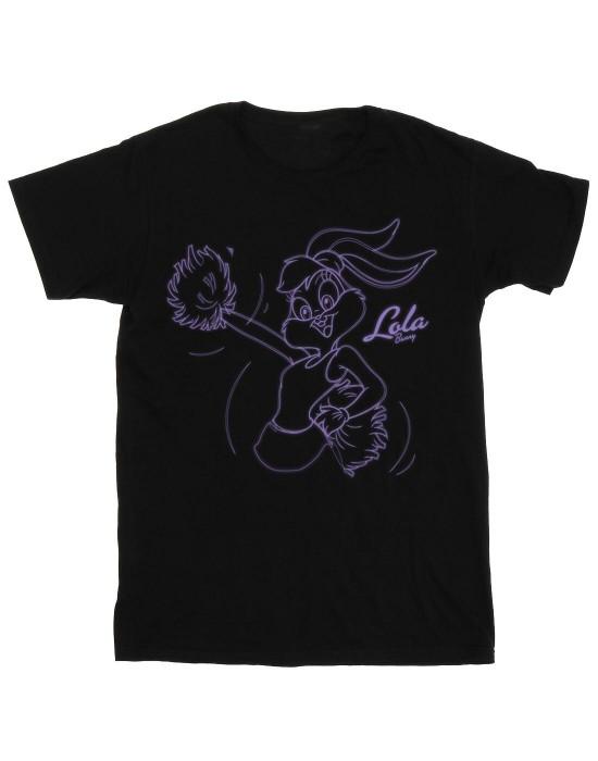 Looney Tunes meisjes Lola Bunny Glow katoenen T-shirt