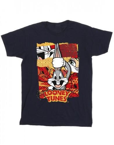 Looney Tunes Girls Bugs Rabbit Comic Nieuwjaar katoenen T-shirt