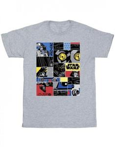 Star Wars jongens Droid Montage T-shirt