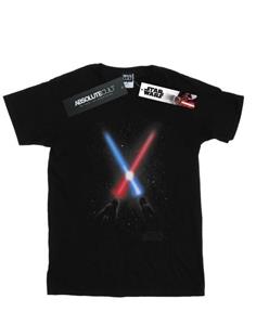 Star Wars jongens gekruiste lichtzwaarden T-shirt