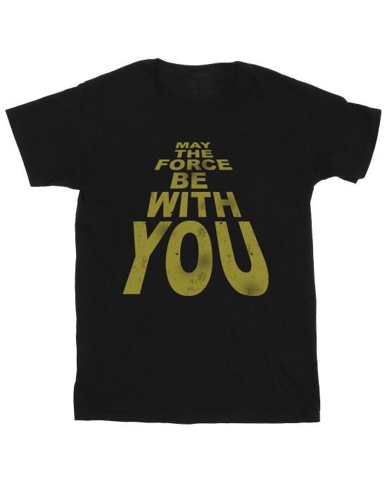 Star Wars Boys May The Force Be With You T-shirt