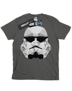 Star Wars jongens Stormtrooper geometrische helm T-shirt