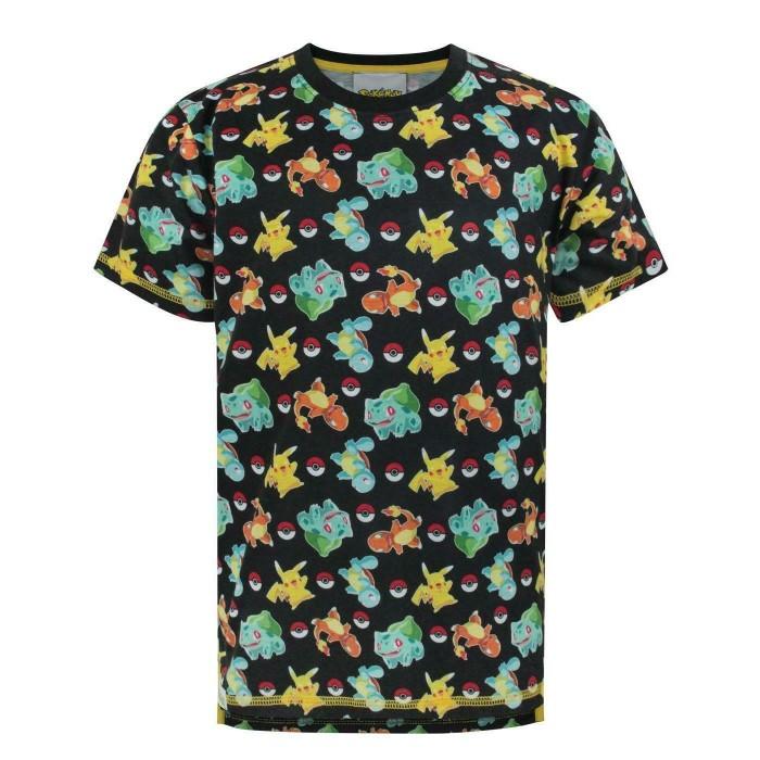 Pokemon Boys Starters gesublimeerd T-shirt