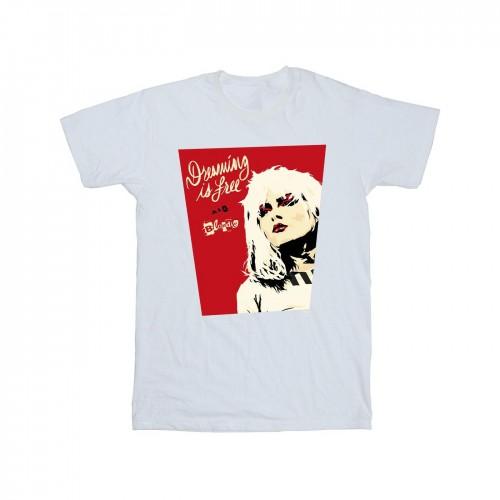 Blondie Girls Dreaming Is Free katoenen T-shirt