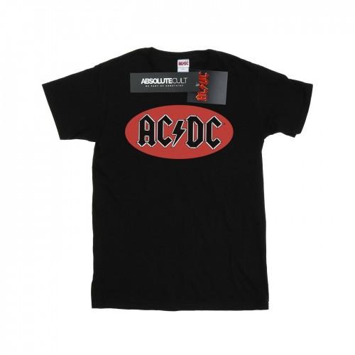 AC/DC T-shirt met rood cirkellogo voor jongens