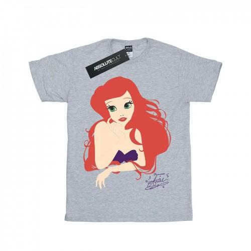 Disney Princess Disney prinses meisjes Ariel silhouet katoenen T-shirt