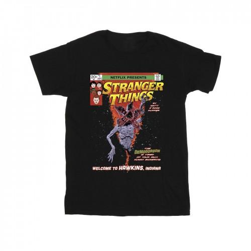 Pertemba FR - Apparel Netflix Girls Stranger Things Comic Cover katoenen T-shirt