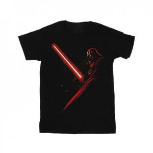 Star Wars meisjes Darth Vader lichtzwaard katoenen T-shirt