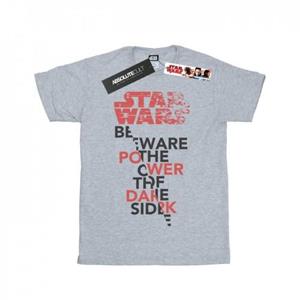 Star Wars Girls The Last Jedi Power Of The Dark Side katoenen T-shirt