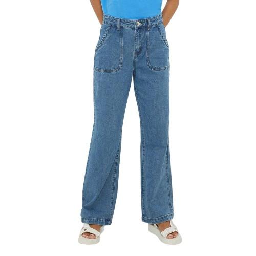 Pertemba FR - Apparel Dorothy Perkins Dames/Dames Patch Pocket Jeans met rechte pijpen