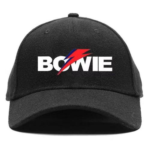 David Bowie Unisex volwassen Aladdin Sane Bolt logo baseballpet
