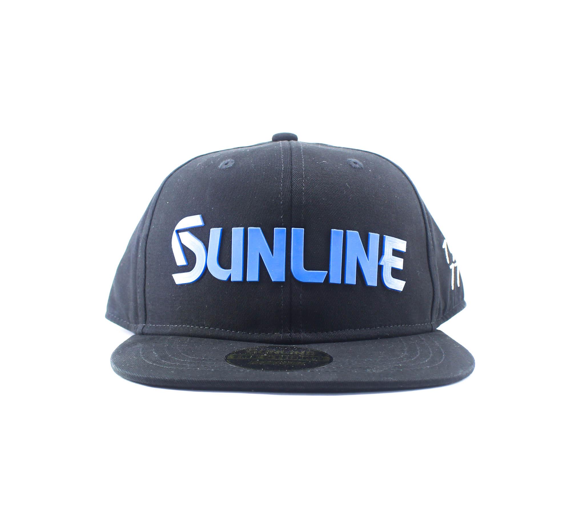 Sunline CP-3825 Cap 3D Logo Platte Cap Zwart (7146)