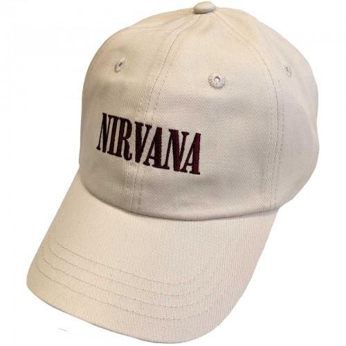 Nirvana Unisex volwassene in baarmoeder logo baseballpet