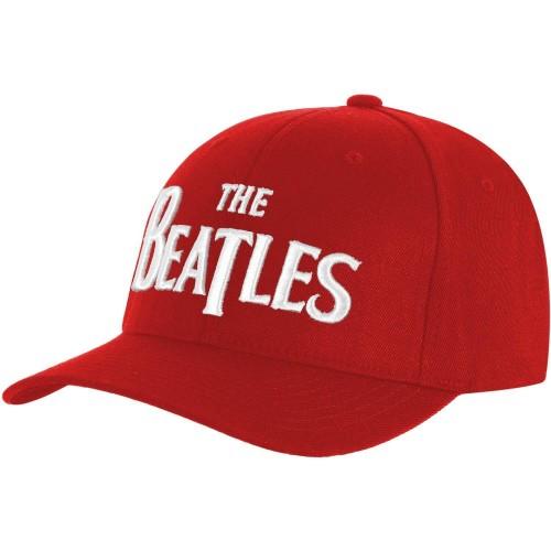 The Beatles Unisex volwassen Drop T-logo baseballpet