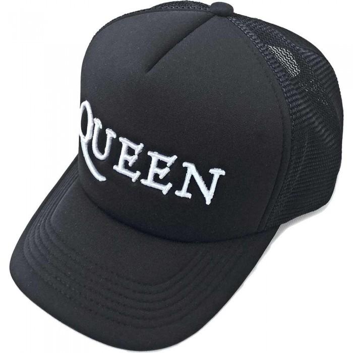 Queen Unisex volwassen logo Mesh terug baseballpet