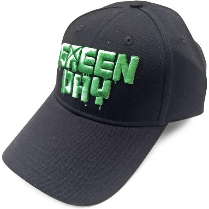Green day Unisex volwassen druipend logo baseballpet