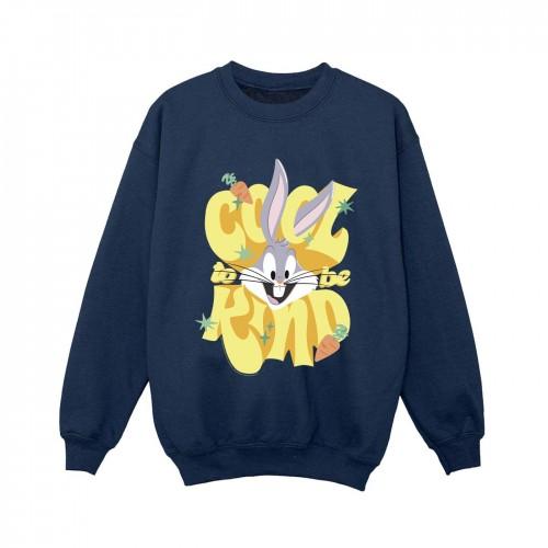 Looney Tunes Boys Bugs Cool To Be Kind Sweatshirt