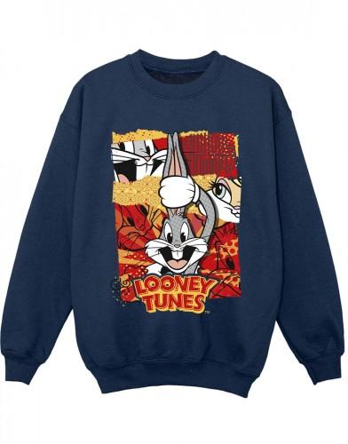 Looney Tunes Boys Bugs Rabbit Comic Nieuwjaar Sweatshirt