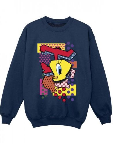 Looney Tunes jongens Tweety popart sweatshirt