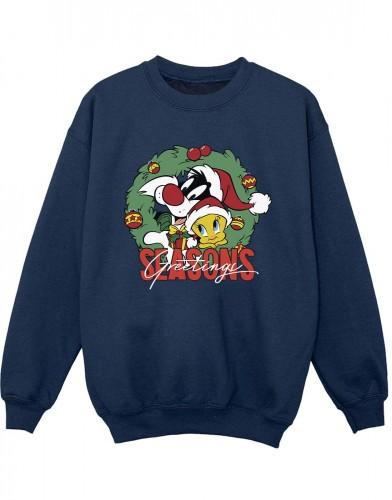 Looney Tunes jongens seizoensgroeten sweatshirt