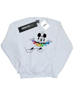 Disney Mickey Mouse-sweatshirt met regenboogketting voor jongens