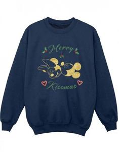 Disney jongens Mickey Mouse Merry Kissmas Sweatshirt