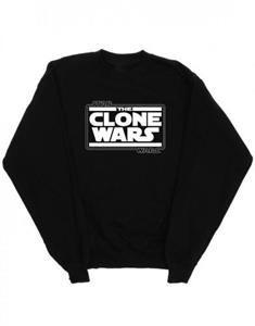 Star Wars jongens Clone Wars-logo sweatshirt