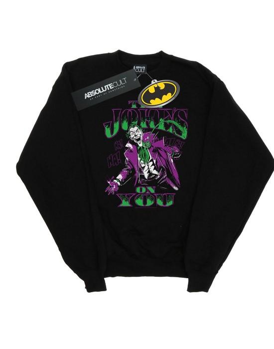 DC Comics Heren Joker The Joke's On You katoenen sweatshirt