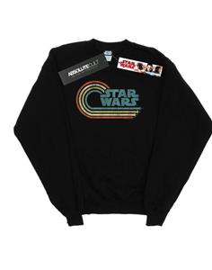 Star Wars jongens retro Wave-logo sweatshirt
