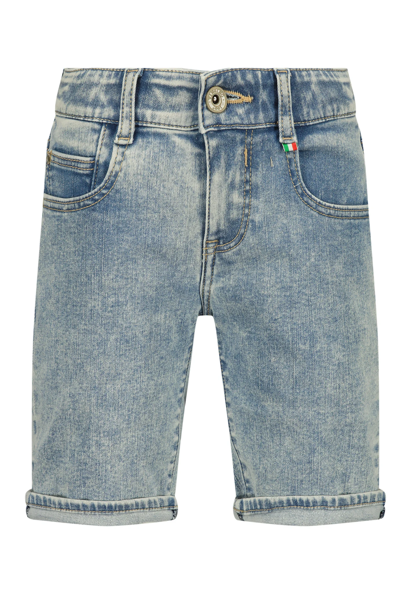 Vingino Jongens korte jeans capo light vintage